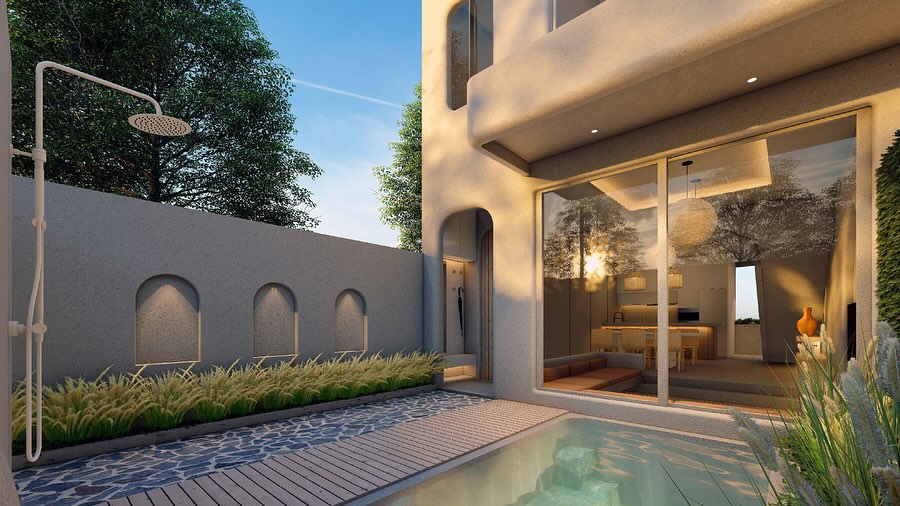 AirBnB Villa BaliDesign & BuildCommercial VillaLocation - Kerobokan, BaliLand Area - 237 m2 (11m (2)