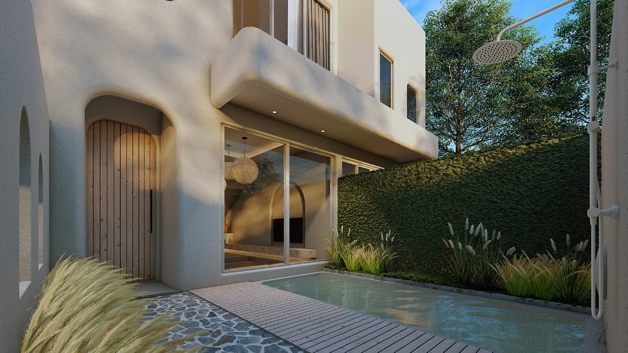 AirBnB Villa BaliDesign & BuildCommercial VillaLocation - Kerobokan, BaliLand Area - 237 m2 (11m (3)